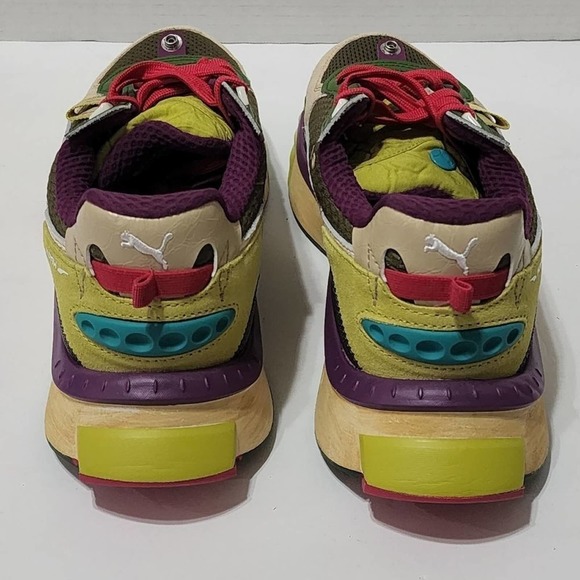 PUMA Wild Rider Last‎ Hunter Sneakers Charcoal Gray-Pale Khaki-Citronelle 8.5 main image 8